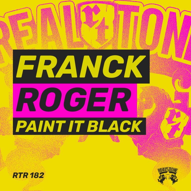 Franck Roger – Paint It Black on Real Tone Records